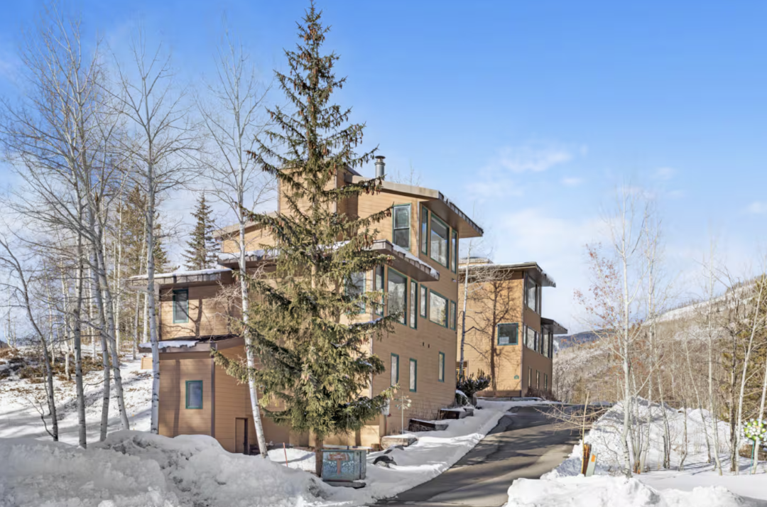 Mountain chalet exterior